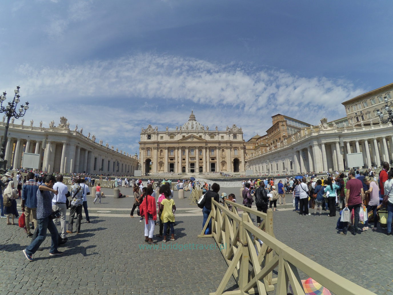 Plac i Katedra Św.Piotra, Watykan, Rzym, Włochy