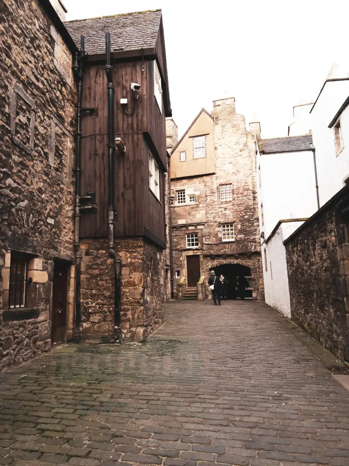Bakehouse Close, Edynburg, Szkocja. Miejsce kręcenia scen do serialu Outlander.