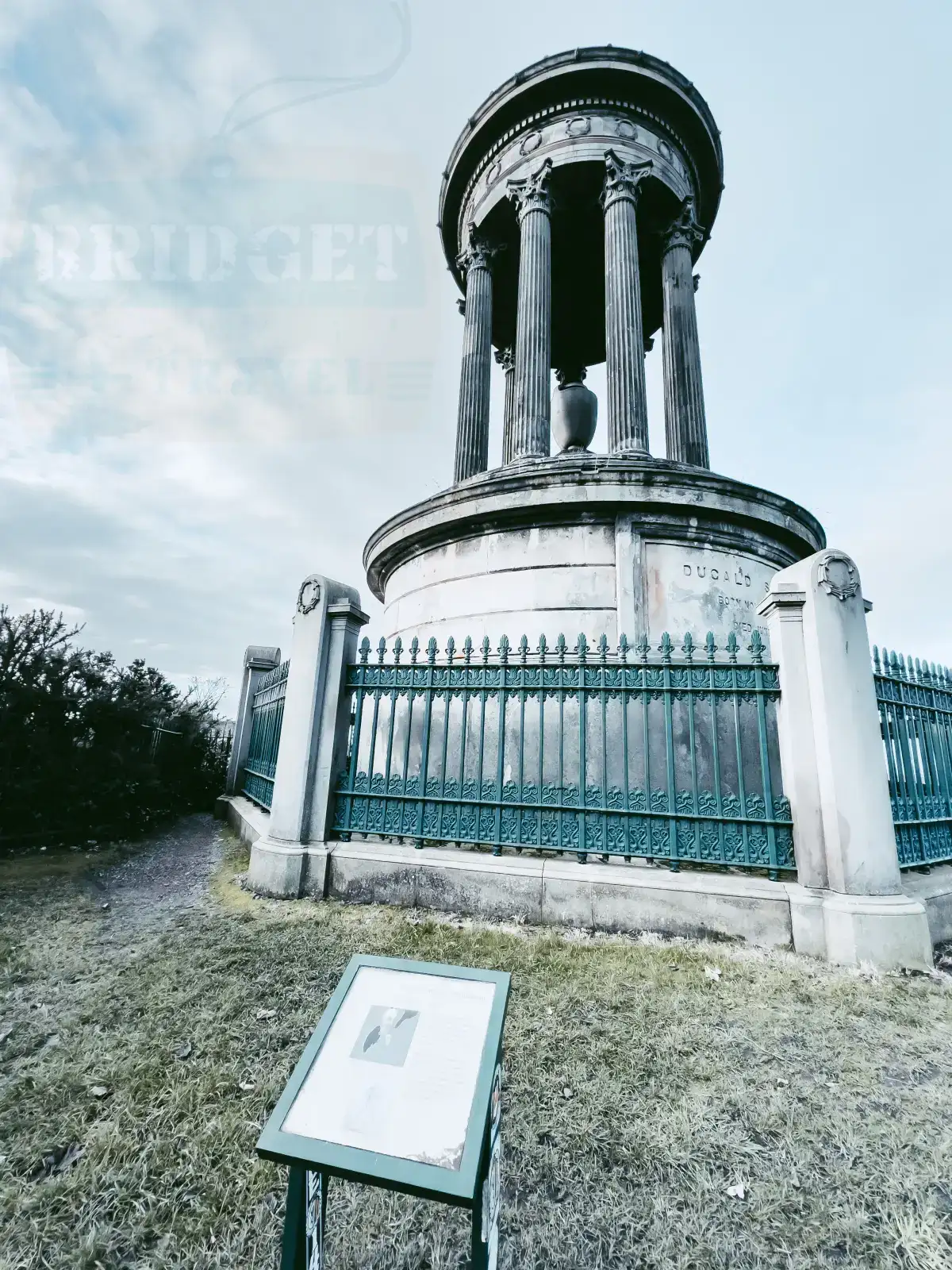 Dugald Stewart Monument, Wzgórze Caltona, Edynburg, Szkocja