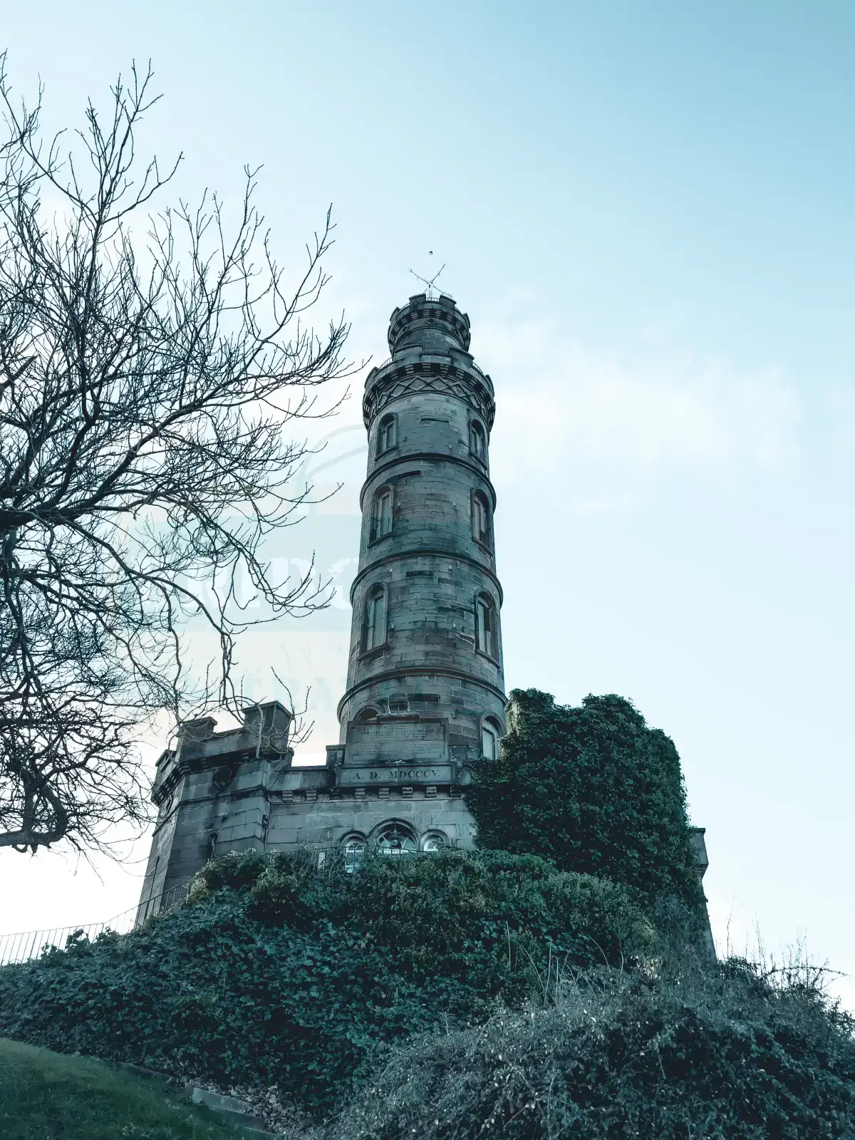 Nelson Monument, Calton Hill, Edynburg, Szkocja