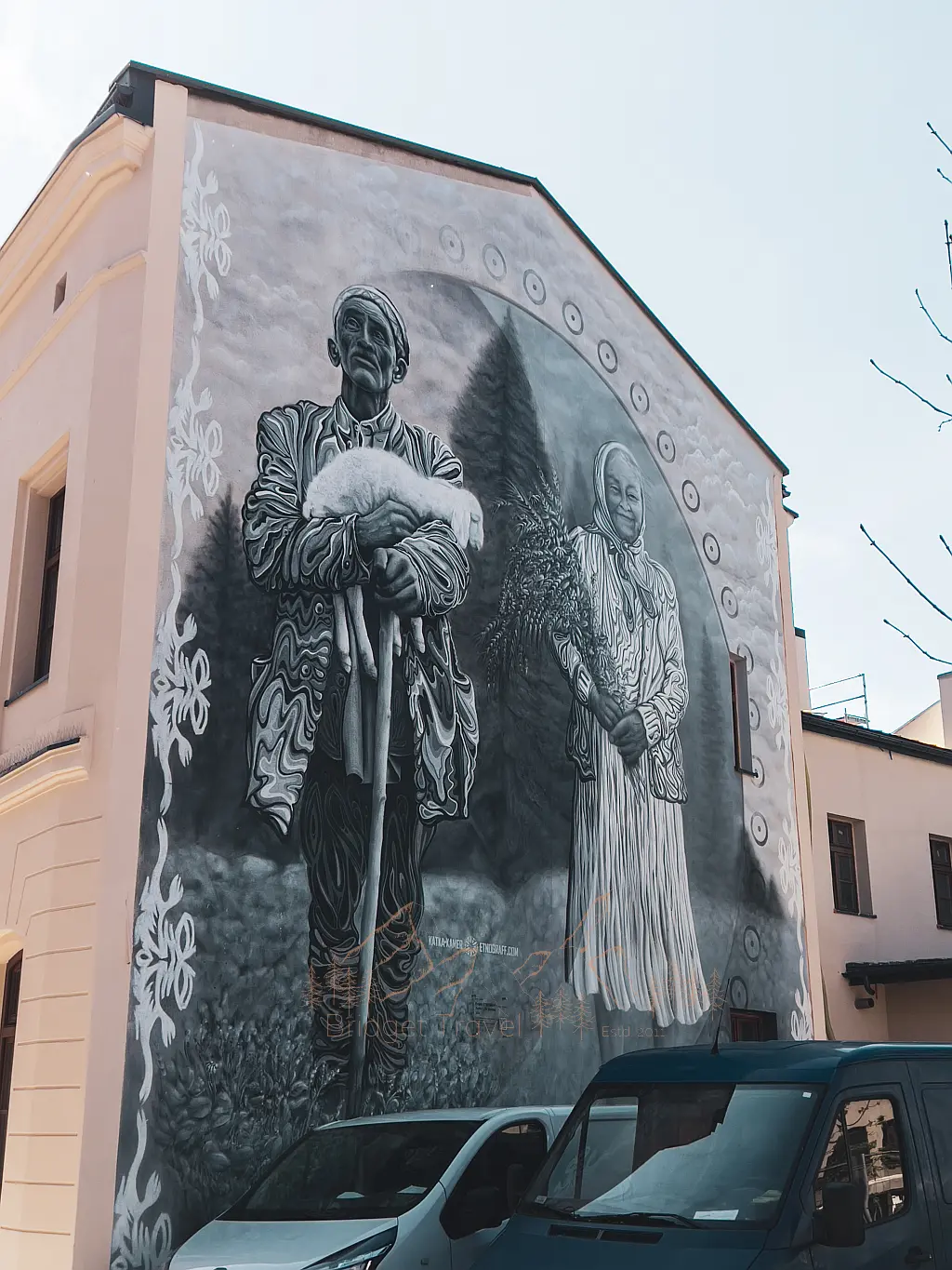 Mural Pasterz, szlak murali w Bielsku Białej