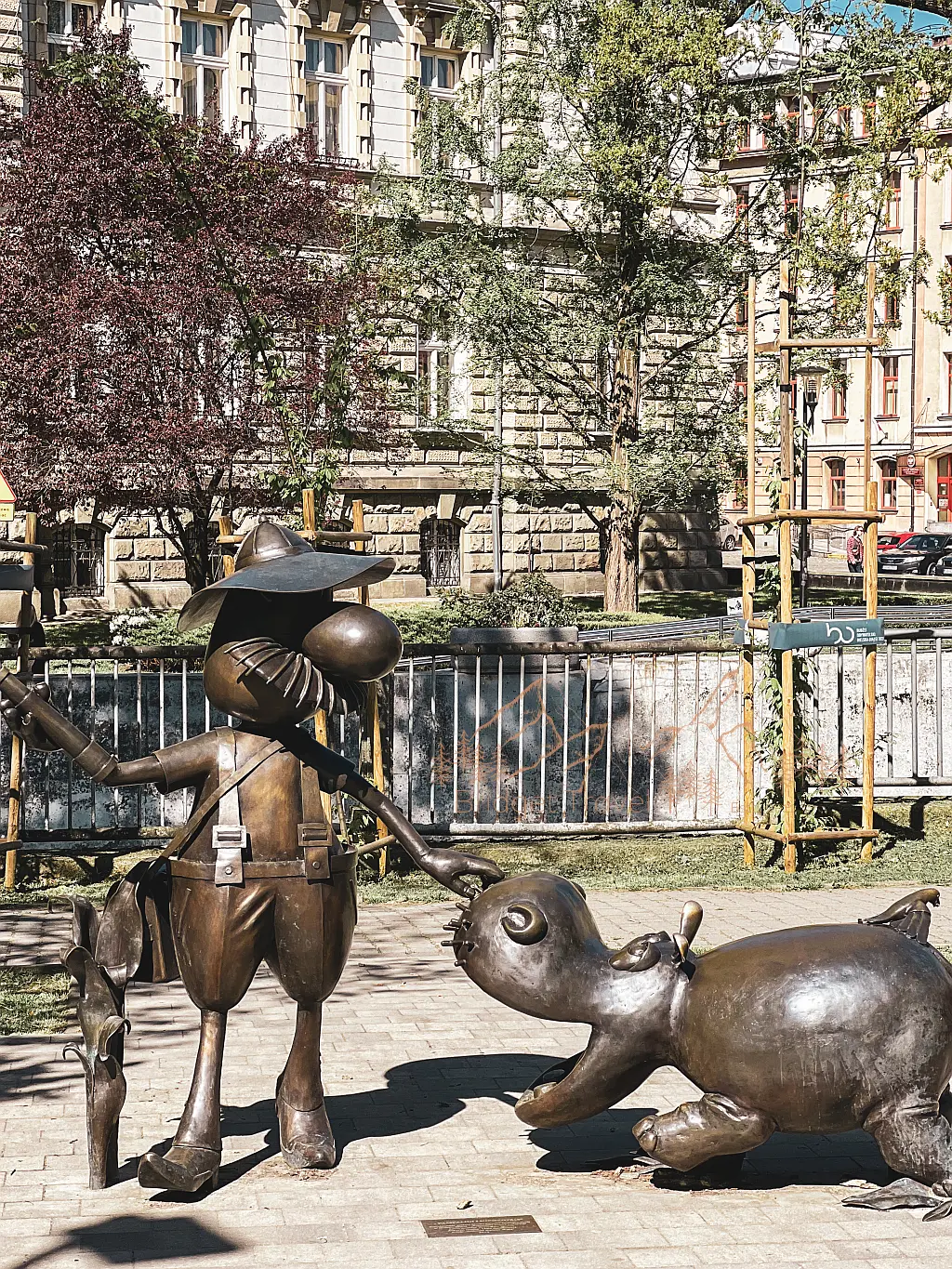 Pampalini Łowca Zwierząt, szlak bajek, Bielsko Biała