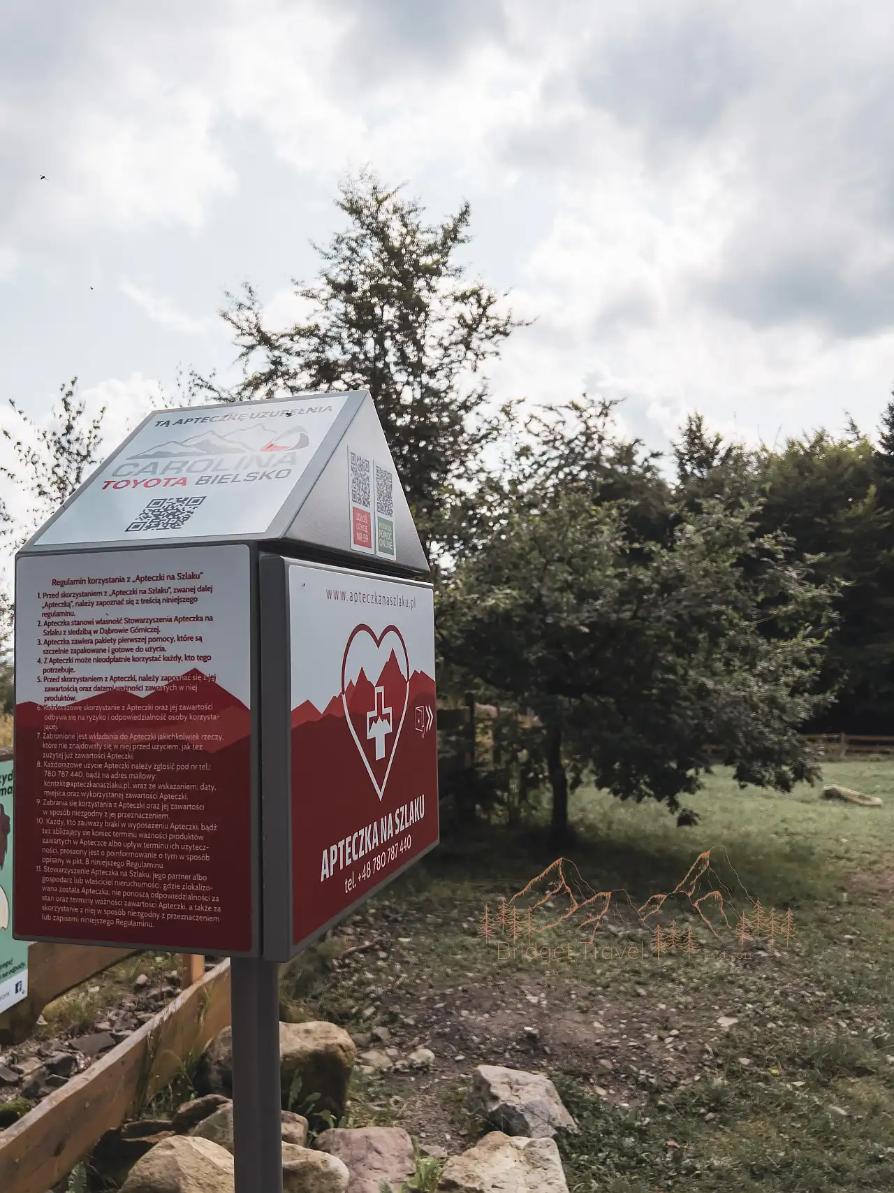 Apteczka na Szlaku, Kozia Góra, Beskid Śląski